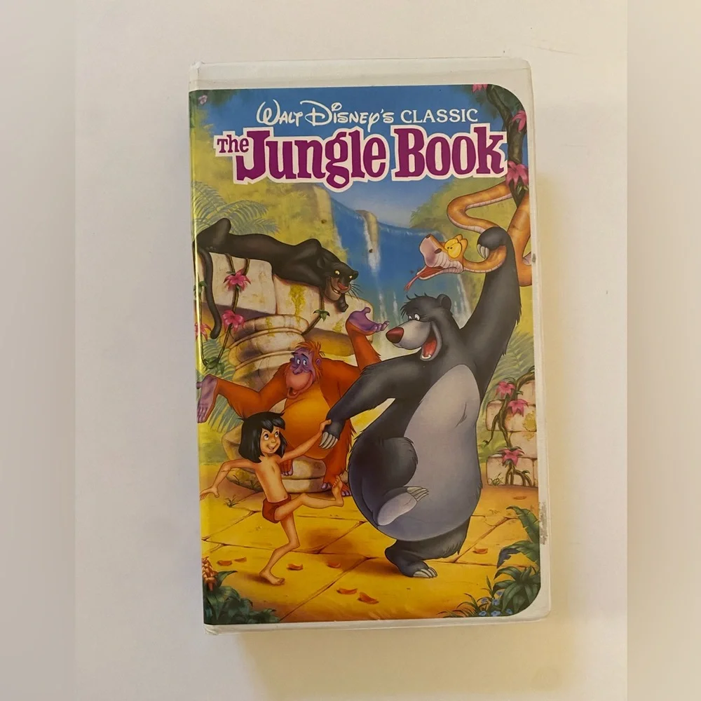 The Jungle Book VHS Disney Vintage